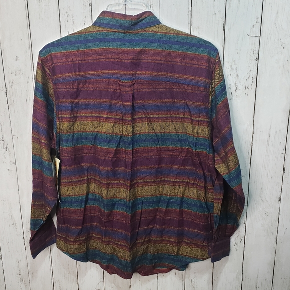 Vintage Deadstock NWT CM Company Flannel Button Up Shirt Size Medium Western. - Picture 8 of 8